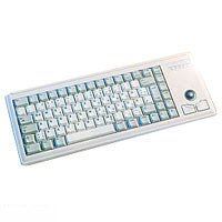 Cherry SLIMLINE light grey Tastatur mit Trackball Preisvergleich