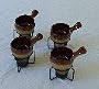 4pc. Ceramic Butter Warmer