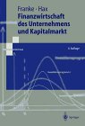 Produkt-Bild: Finanzwirtschaft des Unternehmens und Kapitalmarkt (Springer-Lehrbuch)