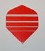 3 sets Red Stripes Standard flights, Amerithon, Made in the USA