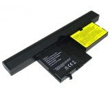 Replacement Laptop Battery for Lenovo ThinkPad X60 Tablet PC Series, Lenovo ThinkPad X61 Tablet PC Series, Compatible District Numbers: 40Y8314, 40Y8318, ASM 42T5209, FRU 42T5204, FRU 42T5206, FRU 42T5208, FRU 42T5251, [8 Cell, 14.40V, 4000mAh, Li-ion],