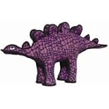 Tuffies Stegosaurus Dog Toy For Medium to Large Dogs (purple chew toy - 30''x 7''x 16'')