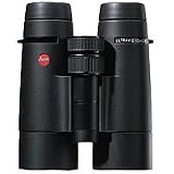 Leica 8 x 42 Ultravid HD, Water Proof Roof Prism Binocular with Black Rubber Armor, with 7.4 Degree Angle of View, U.S.A.