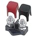 BEP IS-10MM-2/DSP Insulated Distribution Stud, dual 3/8 (black & red covers)
