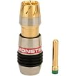 Monster QuickLock RG6Q RCA Connectors 10-pc. pk. RCA Connectors for RG6Q-Red (QL RG6Q RR-10)