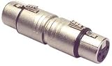 Neutrik NA3FF/W XLR Adapter Female To Female