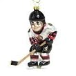 Ottawa Senators NHL Hockey Blown Glass 4" Christmas Tree Ornament - NHL Hockey