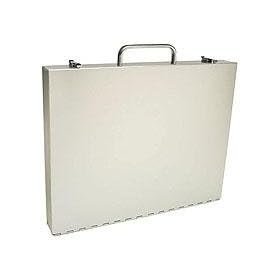 Pina Zangaro Camden Attache Style Aluminum Portfolio Case Small - 13.8" x 16.8" x 1.8"