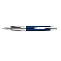 CROAT03222 - Ballpoint Pen, Refillable, Medium Point, Blue w/ Chrome