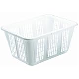 Rubbermaid 296585WHT Laundry Basket