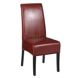 Sunpan Modern Home Helena Dining Chair Ox-blood