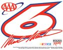 Mark Martin Number AAA Number Ultra Decal