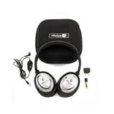 AblePlanet Clear Harmony Around the Ear Noise Cancelling Headphones - Black ANC Headphones - with gift Apple 8G Touch - NC1000CHNC1100BA118