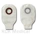 Search : Karaya 5 Drainable 9" Pouch with Pre-Cut Karaya Barrier - 1 3/8" Stoma - Transparent - Box