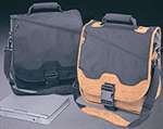 Saddle Bag Carrying Case - Color Black/Graphite, Dimensions 14'w x 6d x 16h