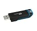 Kingston DataTraveler 200 - 32 GB USB 2.0 Flash Drive DT200/32GB (Black/Blue)