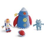 Childrens Toyshop  Toys : Gund Happy Moments soft Rocket Playset