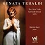 The New York Farewell Recital, 1976