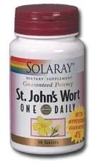 Solaray One Daily St. John's Wort Supplement, 900 mg, 60 Count