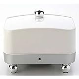 ButterWizard 60018 Temperature-Controlled Portable Butter Dish with Lid, Silver White by ButterWizard