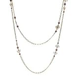 Tiger Eye & Gold Stone Necklace