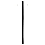 Seagull Aluminum Outdoor Post - Blk - Black by Seagull