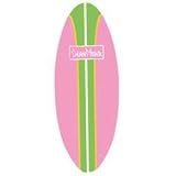 Surf & Sea Rug - Pink Surfboard