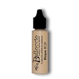 1/2 Ounce Bottle of Bisque (#BC20) Belloccio's Professional Flawless Airbrush Makeup (Neutral Cool Shade)