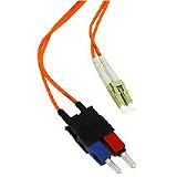 Cables to Go Plenum-Rated - Patch cable - LC multi-mode (M) - SC multi-mode (M) - 66 ft - fiber optic - 50 / 125 micron - orange
