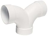 AIRVAC A PRODUCT OF M&S SYSTEMS VM105 90 3-WAY T PVC FITTINGS (DOUBLE SWEEP)