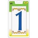Hy-Ko #TL-40/1 4" Ceramic Tile Number 1