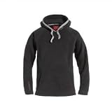 Musto Zara Phillips Hooded Fleece - Black/Titanium - 14