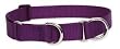 Lupine Large Martingale Style Dog Collar - Solid Purple 15-22 Inches