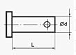 Volvo Truck 964851 Clevis Pin