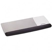 3M Wrist Rest for Keyboard and Mouse, Gel, Adjustable Platform, Precise Battery Saving Mousing Surface, Black