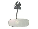 INSIDE REAR VIEW MIRROR, VW BUG SEDAN 1958-64, CHROME