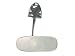 INSIDE REAR VIEW MIRROR, VW BUG SEDAN 1958-64, CHROME