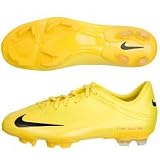 Nike Mercurial Veloci V Firm Ground Football Boots - Vibrant Yellow/Black/Gold/Orange - UK Size 9 (Europe Size 44)