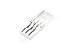 01-64 NC High Speed Steel Ground Thread 3 Piece Tap Set, Includes: Taper, Plug, Bottom