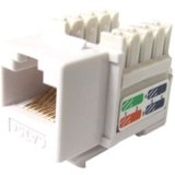 UPC 840349100081 product image for Weltron Cat6 White 110 Keystone Punch Down Jack 44-678C6-WH | upcitemdb.com