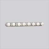 Progress Lighting Broadway Polished Chrome Eight-Light Bath Fixture
