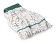 Tough Guy 1TYL3 Wet Mop, Medium, White, Looped End