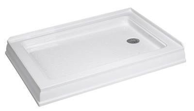 Quad Shower Enclosure Tray 34x40 Right