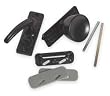 Battalion 1RBU2 Storm Latch, Push Button, Steel, Black