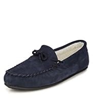 Freshfeet™ Suede Lace Moccasins