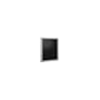 Ghent PA12418BBK Enclosed 24" x 18" Changeable Letterboard, For Indoor Use, 1 Door, Satin Aluminum F
