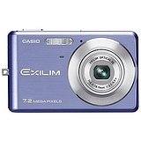 Casio Exilim Zoom EX-Z77 Blue Digital Camera Kit, with 1 GB SD Memory Card, Table Top... 