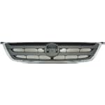 QP N0407-a Nissan Altima Chrome Black Grille