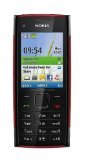 Nokia X2 (X2-00) RED ON BLACK Unlocked Phone