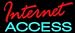 Internet Access Neon Sign 13 x 30